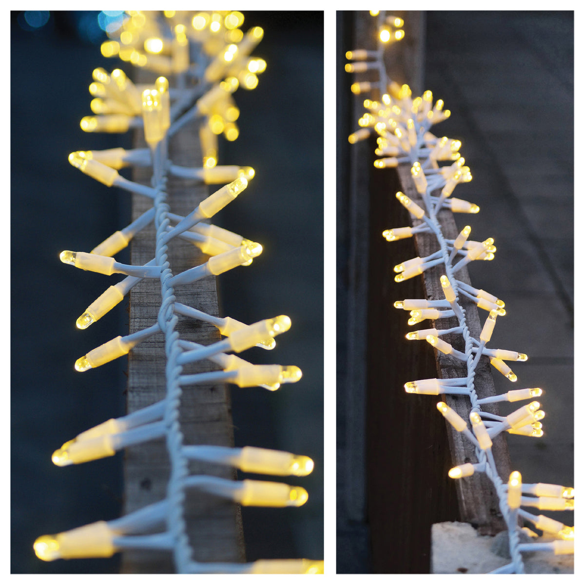 Eagle Connect LED Cluster Lights White Rubber