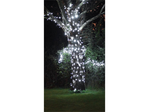 Eagle Connect LED String Lights - Cool White - Rubber Cables in Black or White_Christmas Lights