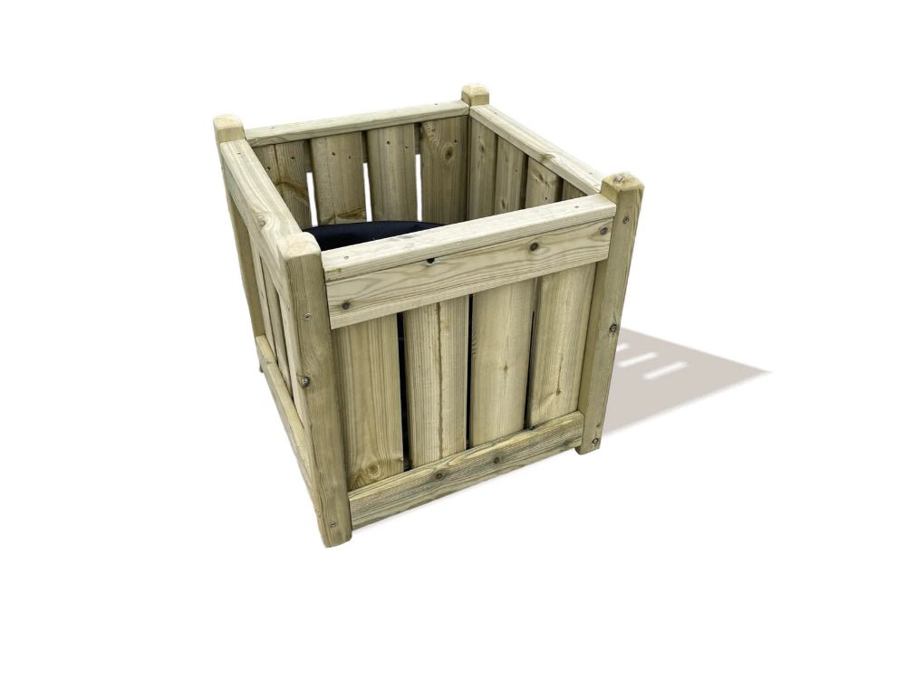 Elegant Square Planter – Heavy Duty Wooden Planter for Stylish Gardens_Planters