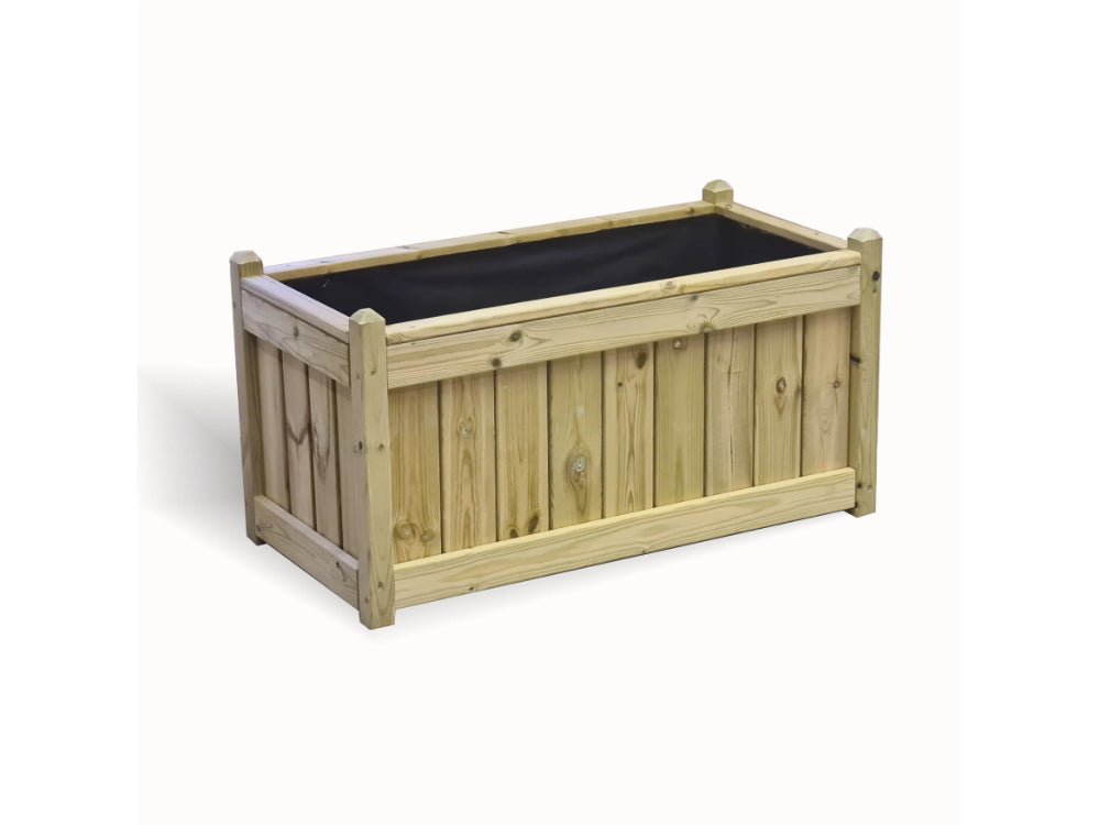 Elegant Trough Planter – Stylish Wooden Garden Planter_Planters