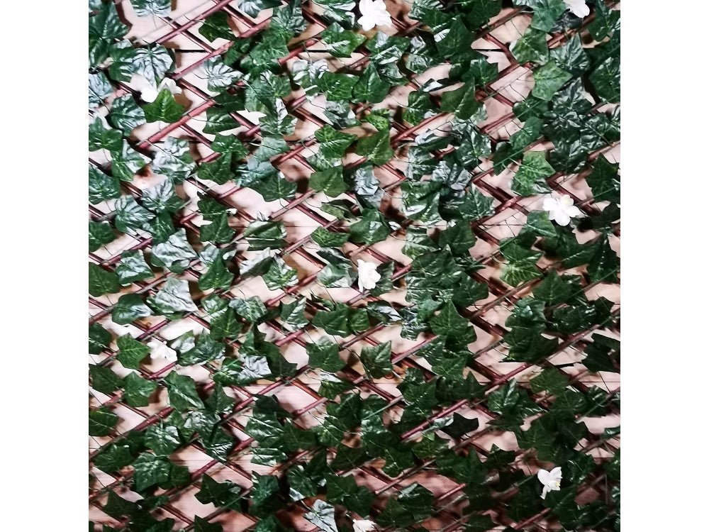Wall Trellis Green Plastic Expandable Artificial Flower_Garden Trellises