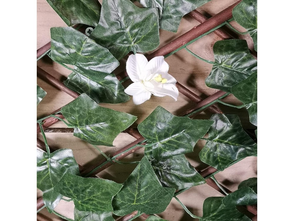 Wall Trellis Green Plastic Expandable Artificial Flower_Garden Trellises