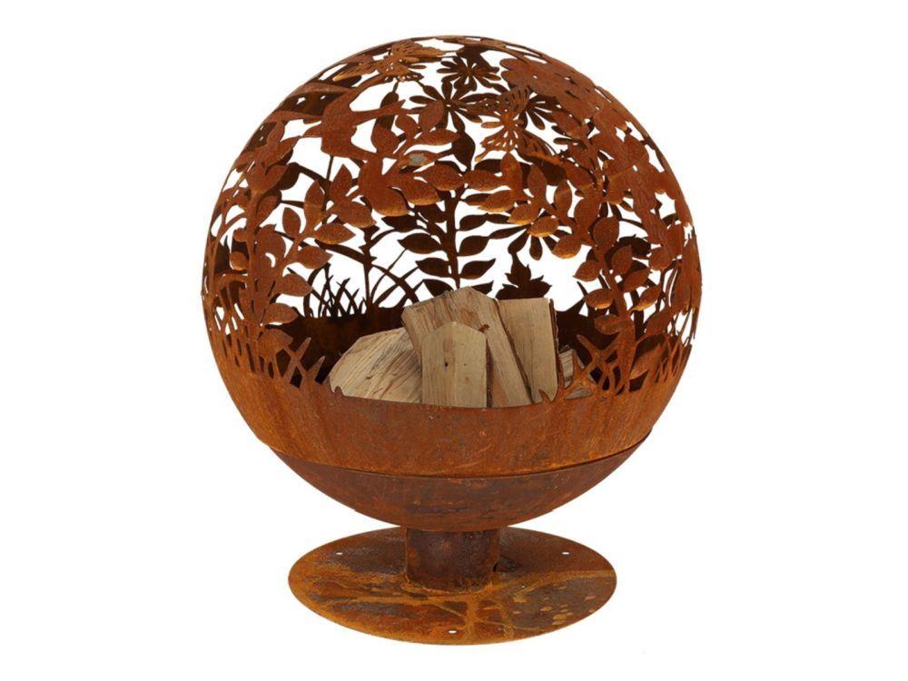 Fire Globe Flowers – Decorative Outdoor Fire Pit_Fire Bowls & Burners