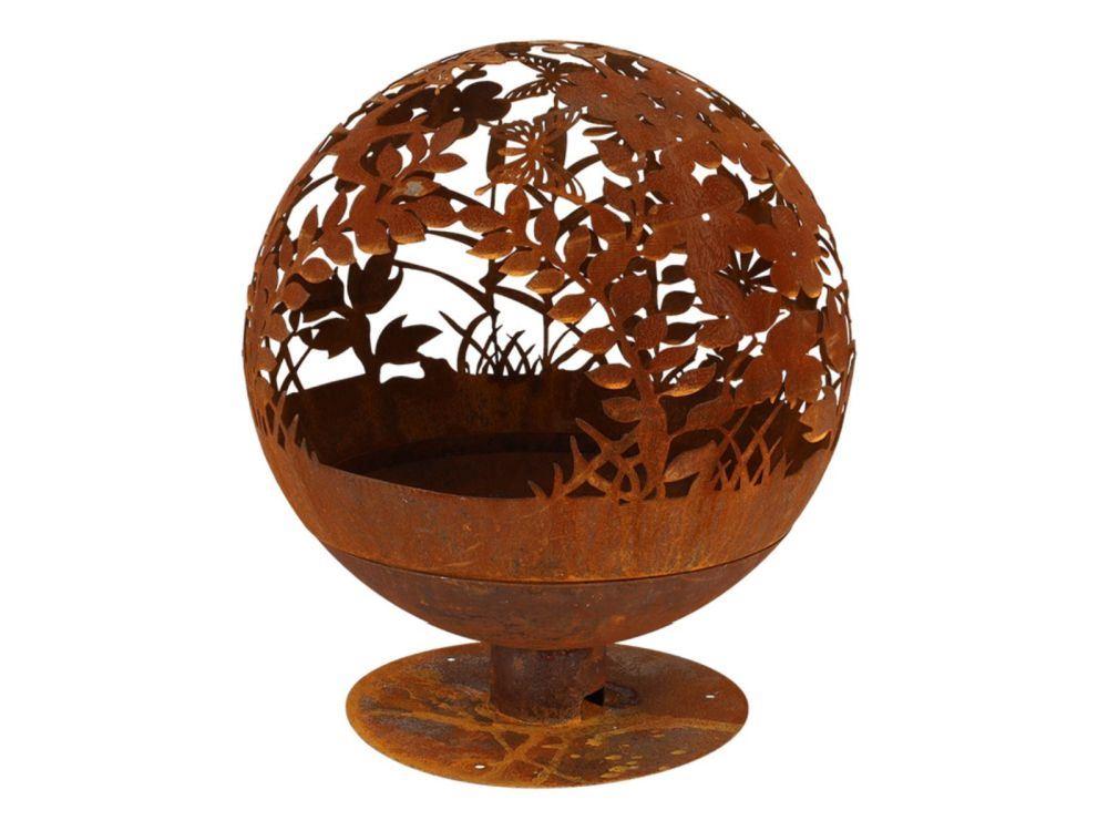 Fire Globe Flowers – Decorative Outdoor Fire Pit_Fire Bowls & Burners