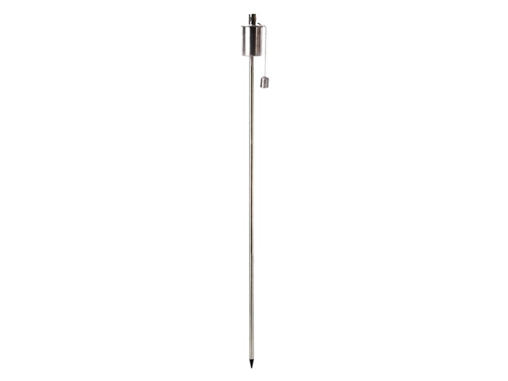 Stainless Steel Oil Torch on Rod with Fibreglass Wick_Fire Bowls & Burners