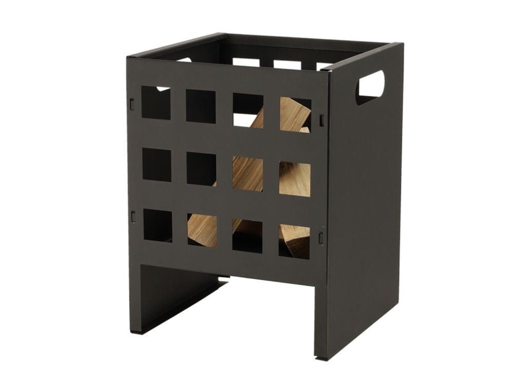 Chequered Fire Basket_Fire Bowls & Burners