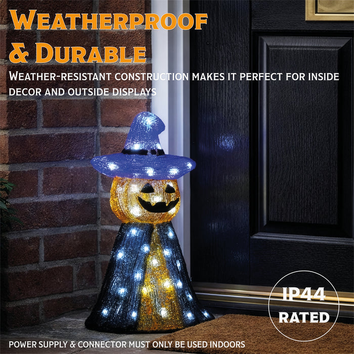 Fxlab Pumpkin Ghost Outdoor Decoration - feature detail 2
