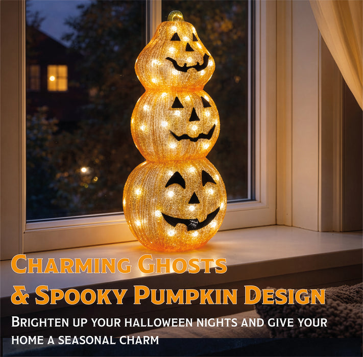 Fxlab Acrylic Pumpkin 80 White LED - feature detail 1