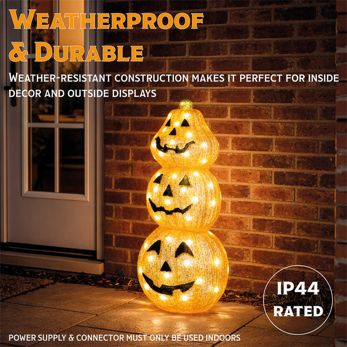Fxlab Acrylic Pumpkin 80 White LED - feature detail 2