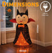 Fxlab Pop Up Foldable Vampire 80 Orange LED - dimensions and measurements
