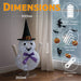 Fxlab Foldable Surprised Ghost 40 LED Battery Decoration - dimensions and measurements