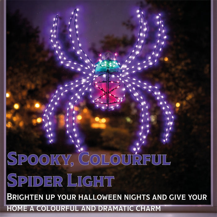Fxlab Metal Halloween Spider 274 Micro LED - feature detail 1
