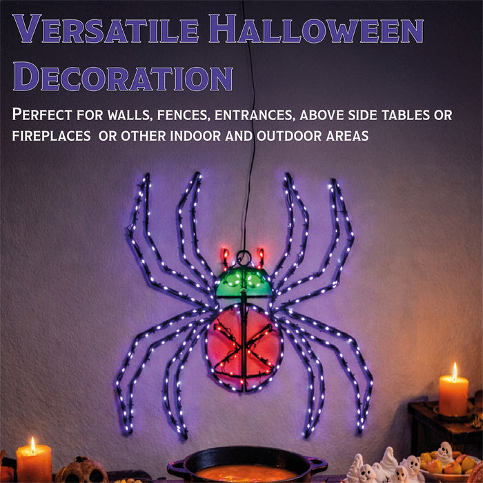 Fxlab Metal Halloween Spider 274 Micro LED - feature detail 4