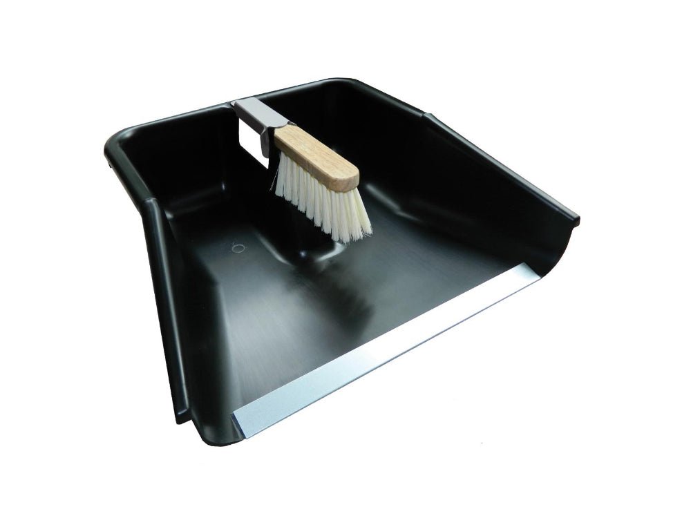 Jumbo Patio Pan & Brush – Garland Extra Wide Outdoor Dustpan Set_Clean - Up Tools
