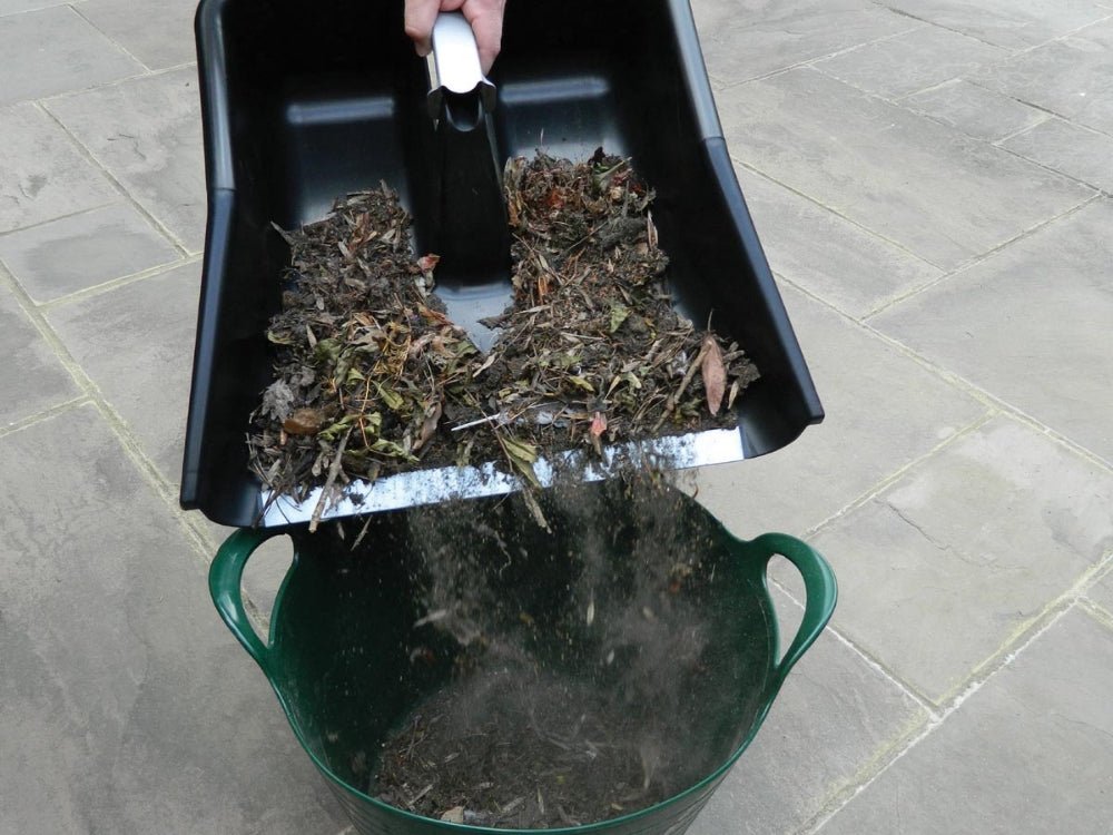 Jumbo Patio Pan & Brush – Garland Extra Wide Outdoor Dustpan Set_Clean - Up Tools