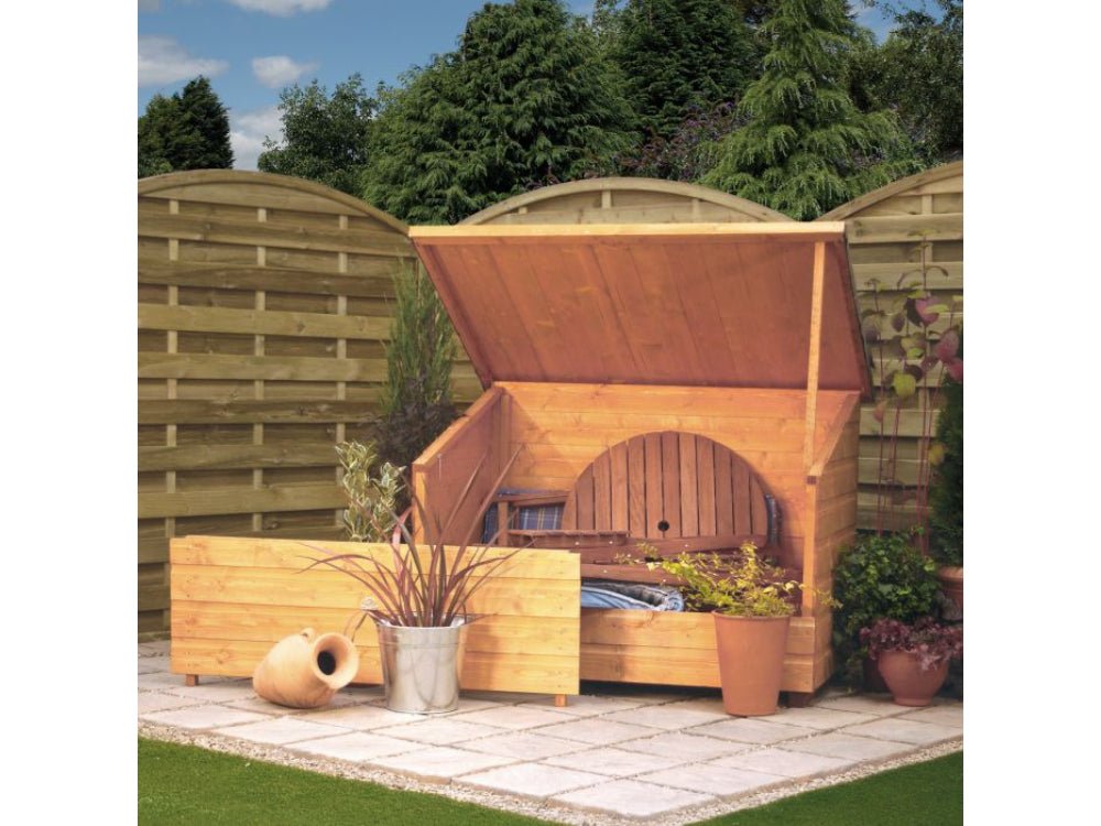 Shiplap Garden Chest_Patio Chests