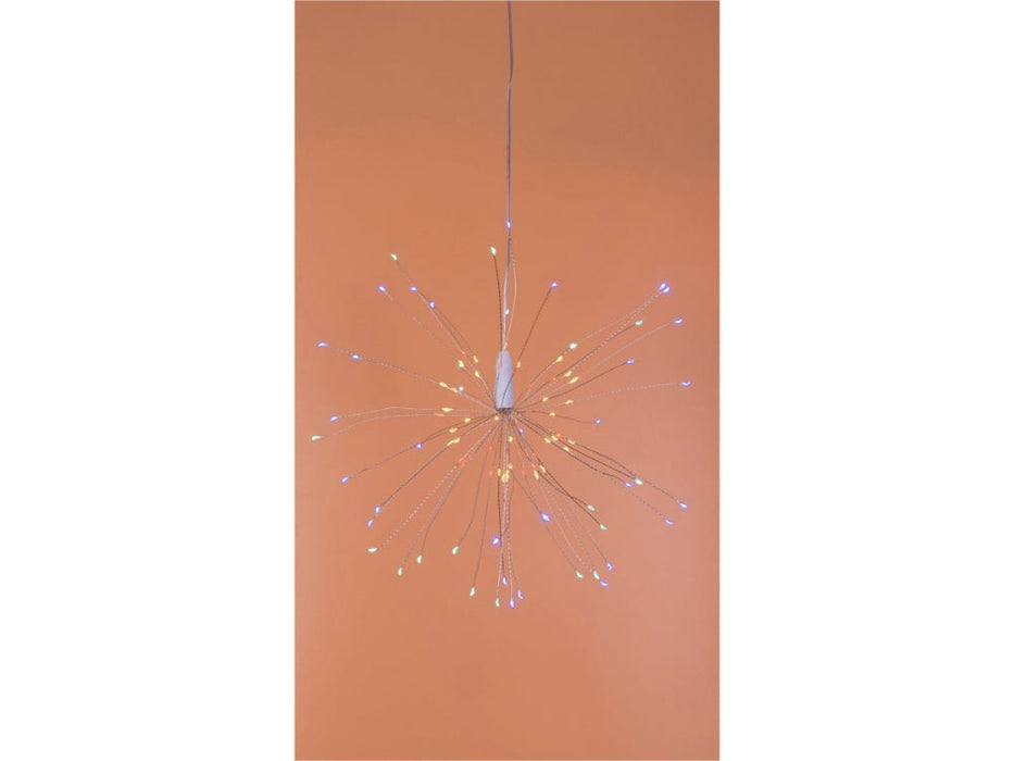 St Helens Home and Garden Battery Operated Hanging LED Firework Light_Christmas Lights