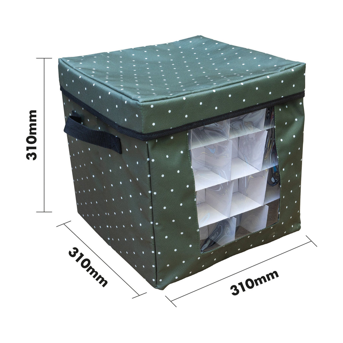 Seasonal Bauble Storage Box – Organiser for Christmas Ornaments & Decorations_Christmas Storage bags