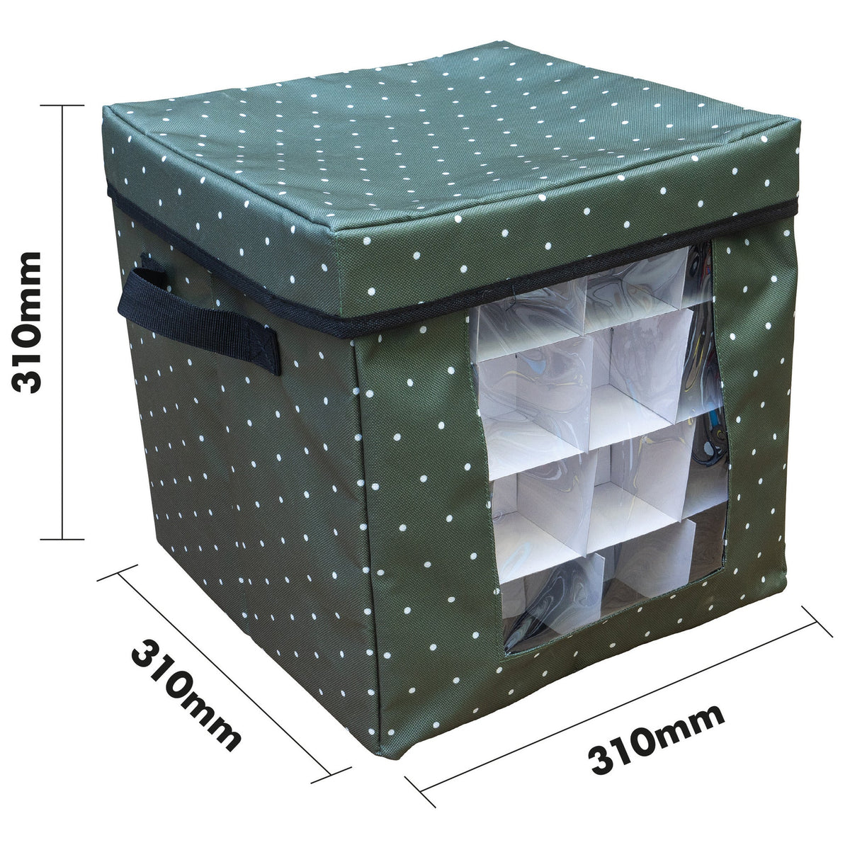 Seasonal Bauble Storage Box – Organiser for Christmas Ornaments & Decorations_Christmas Storage bags