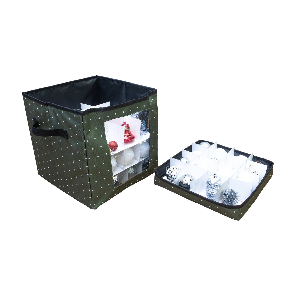 Seasonal Bauble Storage Box – Organiser for Christmas Ornaments & Decorations_Christmas Storage bags