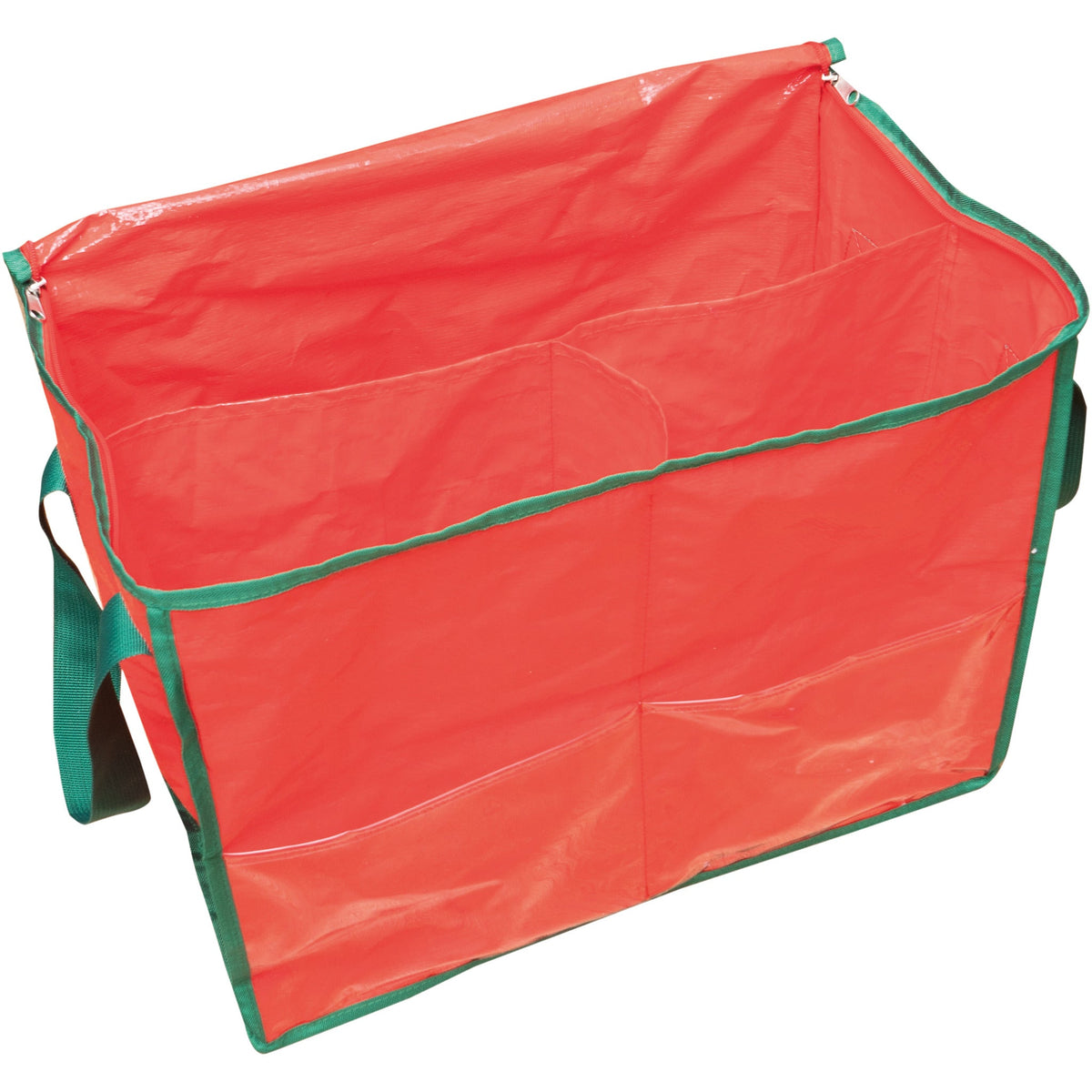 Seasonal Storage Bag with Side Pouch – Convenient Organiser for Holiday Decorations & Home Items_Christmas Storage bags