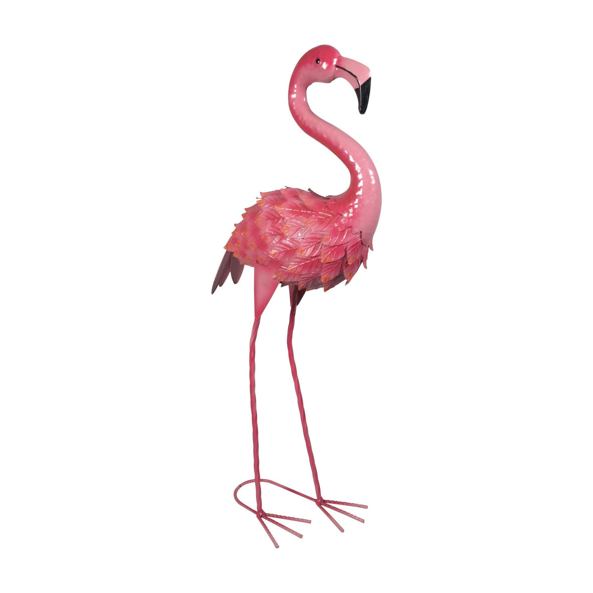 Metal Flamingo Garden Ornament_Garden Ornaments