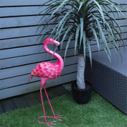 Metal Flamingo Garden Ornament_Garden Ornaments