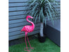 St Helens Home and Garden Metal Flamingo Garden Ornament 61cm Height_Garden Ornaments