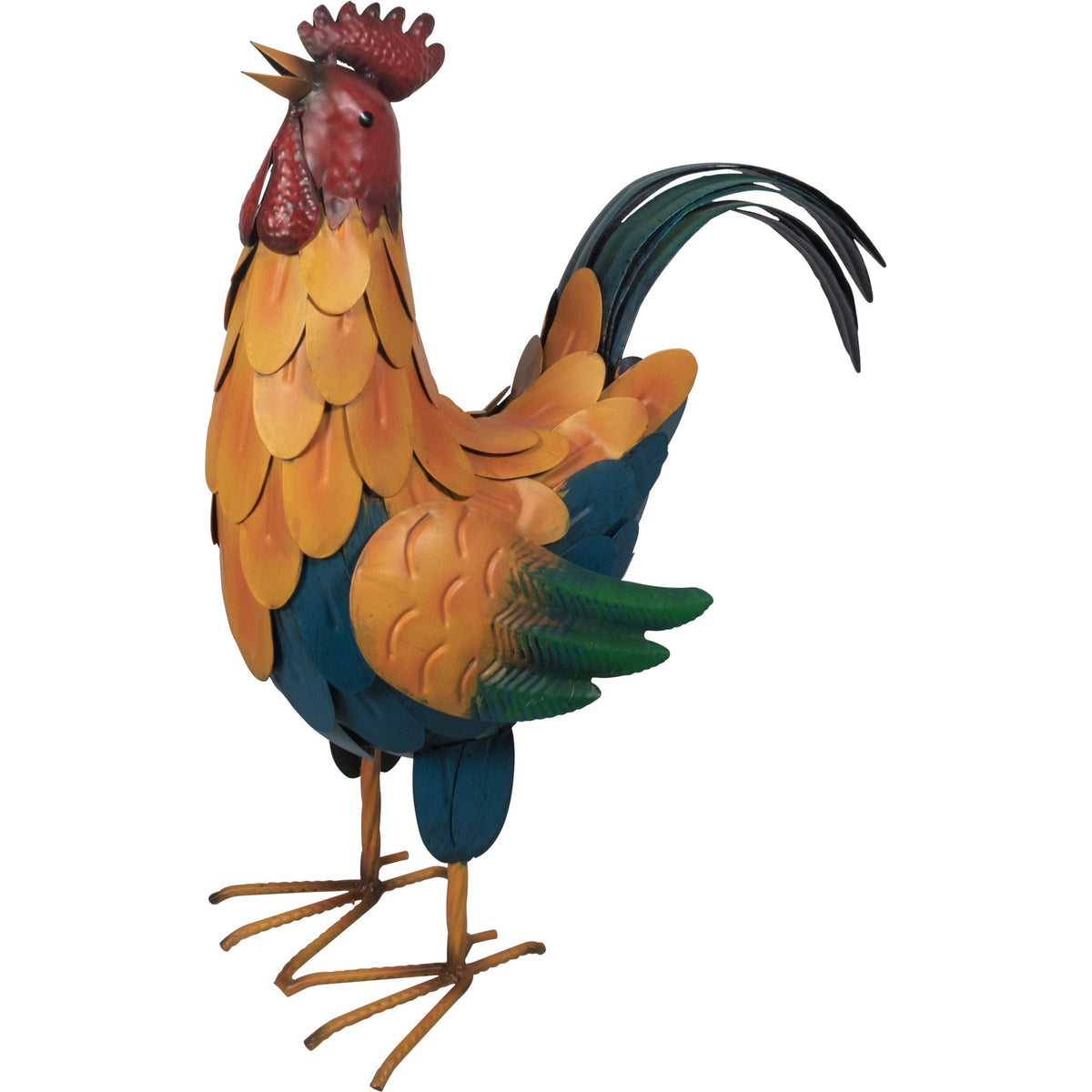 Metal Cockerel Garden Ornament_Garden Ornaments