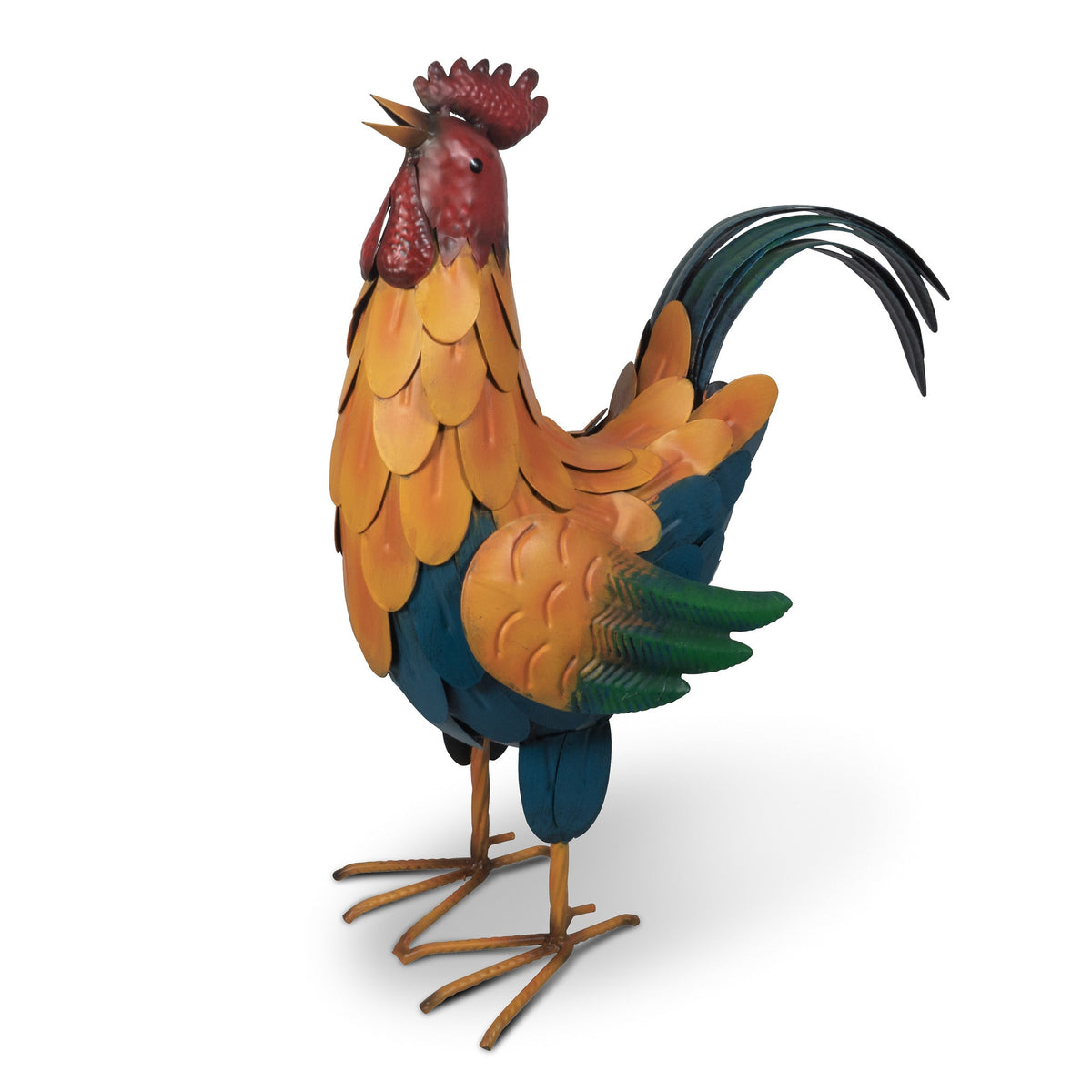 Metal Cockerel Garden Ornament_Garden Ornaments