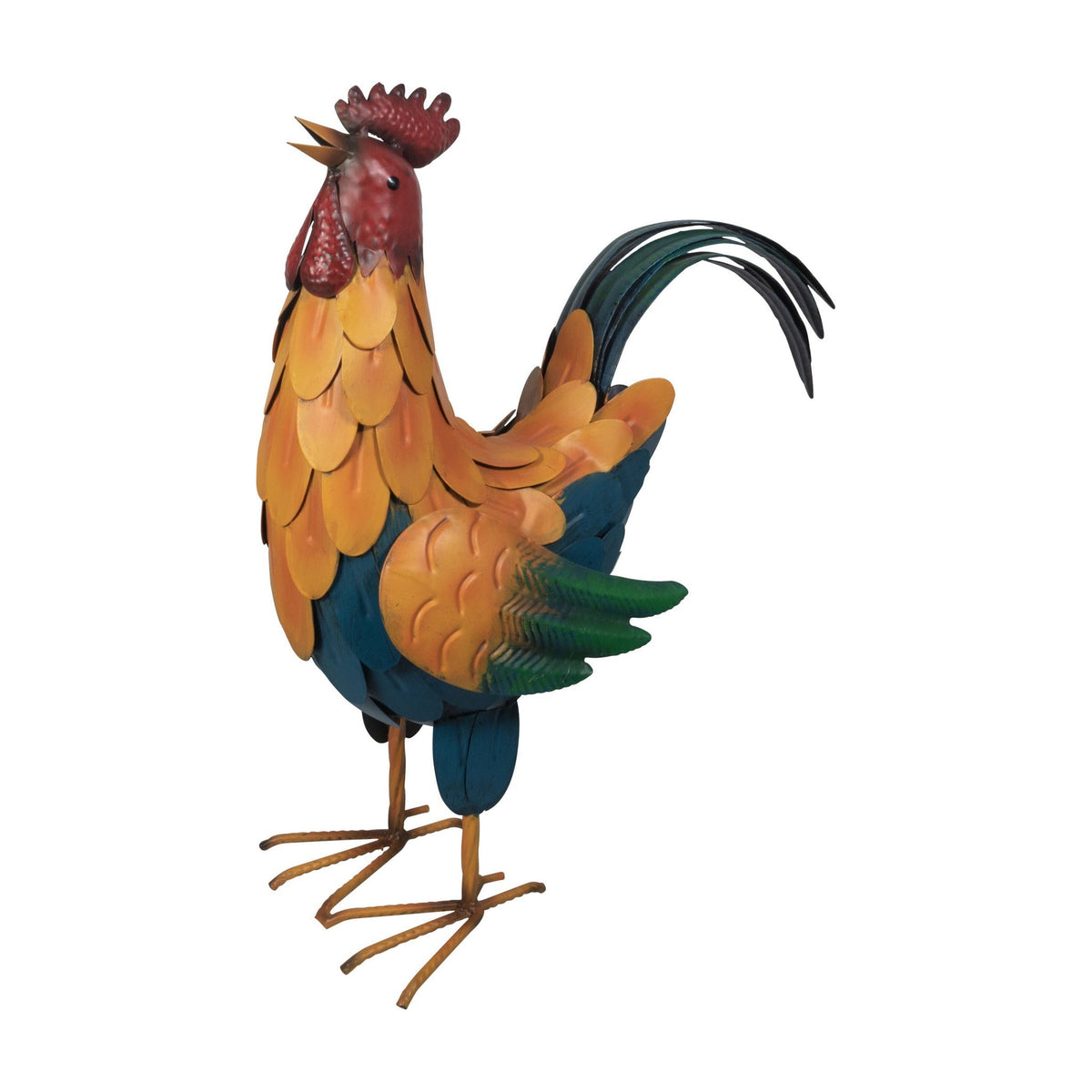 Metal Cockerel Garden Ornament_Garden Ornaments