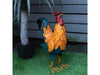 St Helens Home and Garden Metal Cockerel Garden Ornament 46cm Height_Garden Ornaments