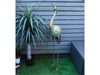 St Helens Home and Garden Metal Heron Garden Ornament 104cm Height_Garden Ornaments