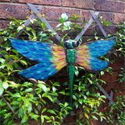 Metal Dragonfly Garden Wall Art_Garden Ornaments