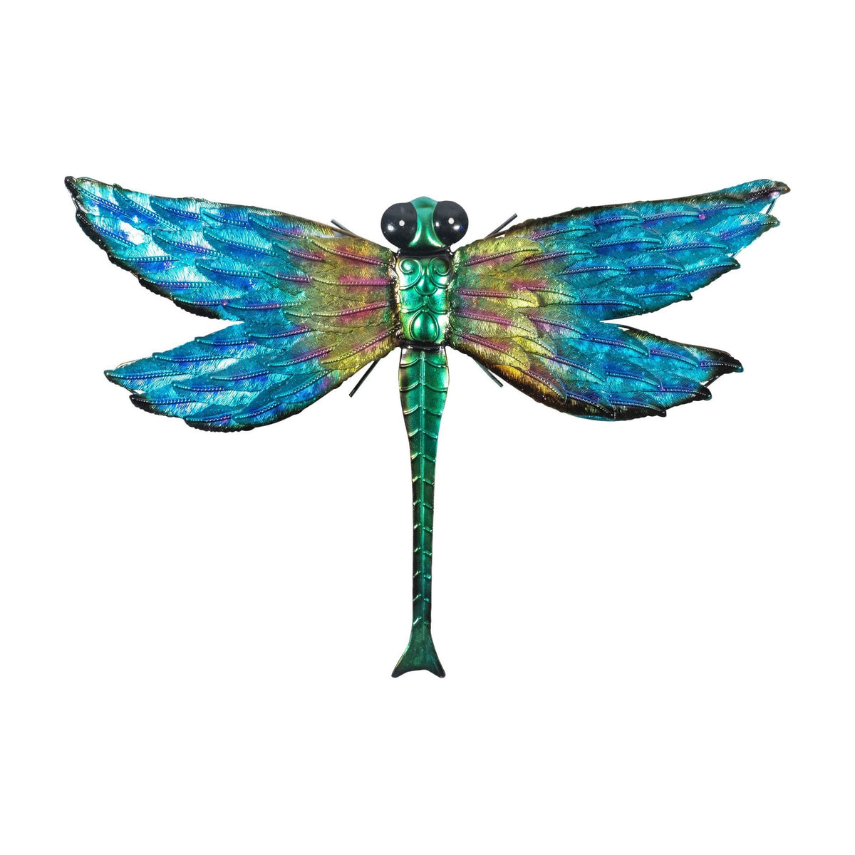 Metal Dragonfly Garden Wall Art_Garden Ornaments