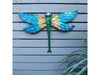 St Helens Home and Garden Metal Dragonfly Garden Wall Ornament_Garden Ornaments