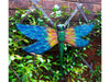 St Helens Home and Garden Metal Dragonfly Garden Wall Ornament_Garden Ornaments