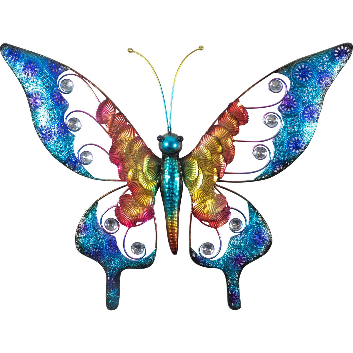 Metal Butterfly Garden Wall Ornament_Garden Ornaments