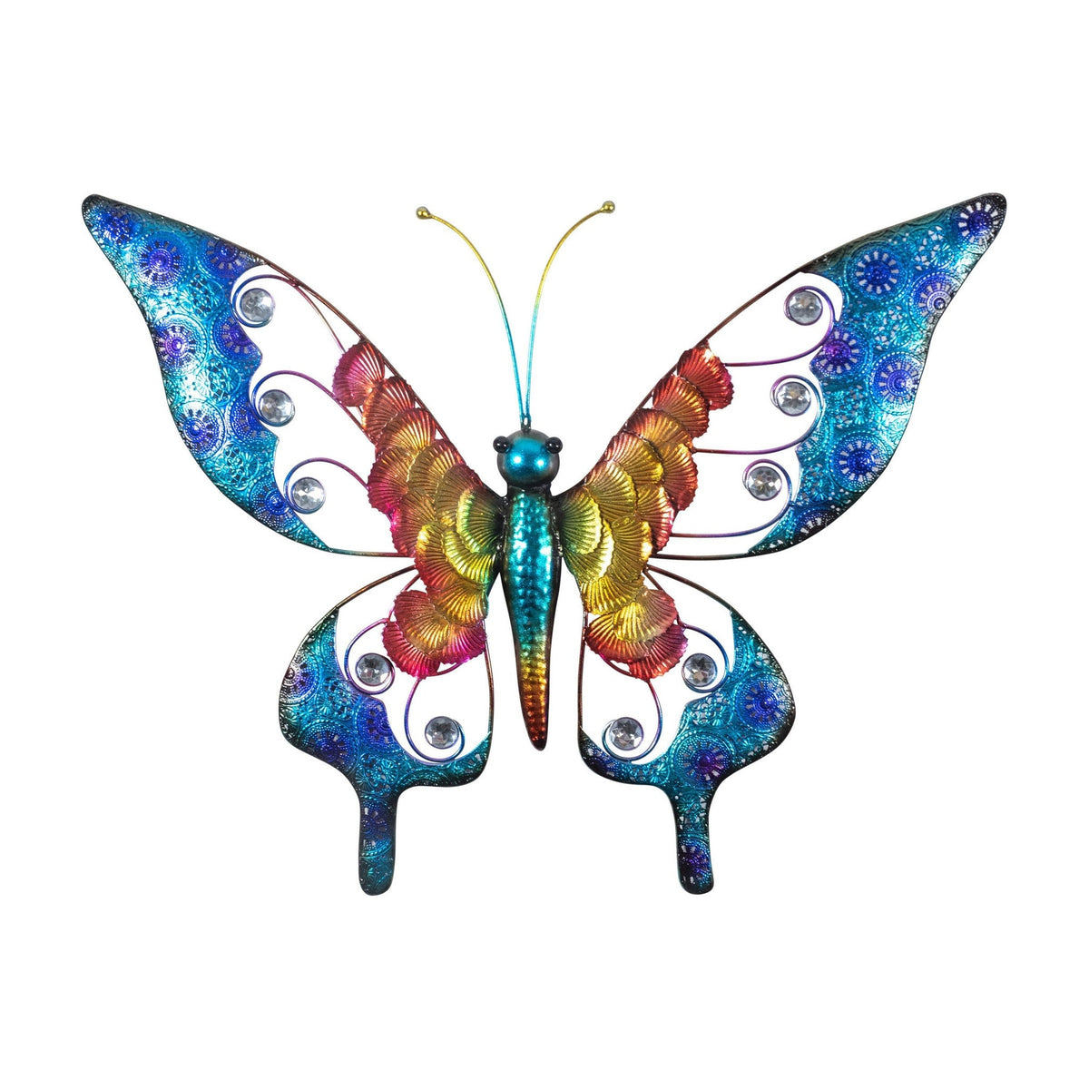 Metal Butterfly Garden Wall Ornament_Garden Ornaments