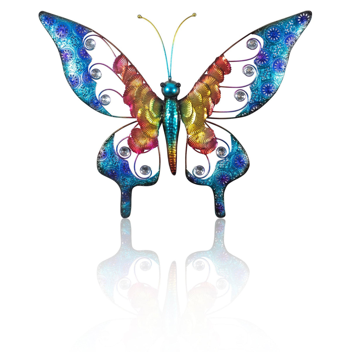 Metal Butterfly Garden Wall Ornament_Garden Ornaments