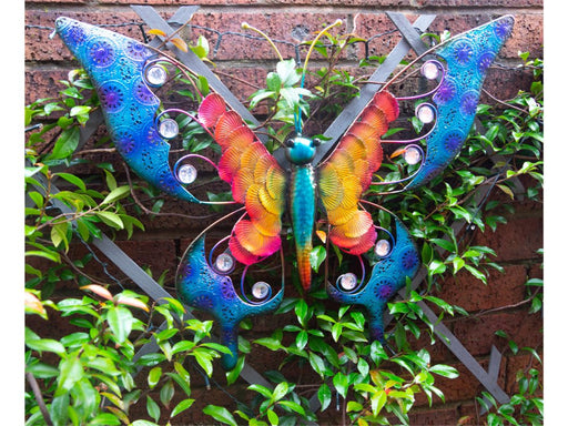 St Helens Home and Garden Metal Butterfly Garden Wall Ornament_Garden Ornaments