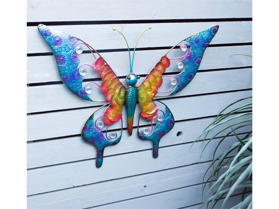St Helens Home and Garden Metal Butterfly Garden Wall Ornament_Garden Ornaments