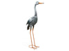 St Helens Home and Garden Metal Heron Garden Ornament 89cm Height_Garden Ornaments