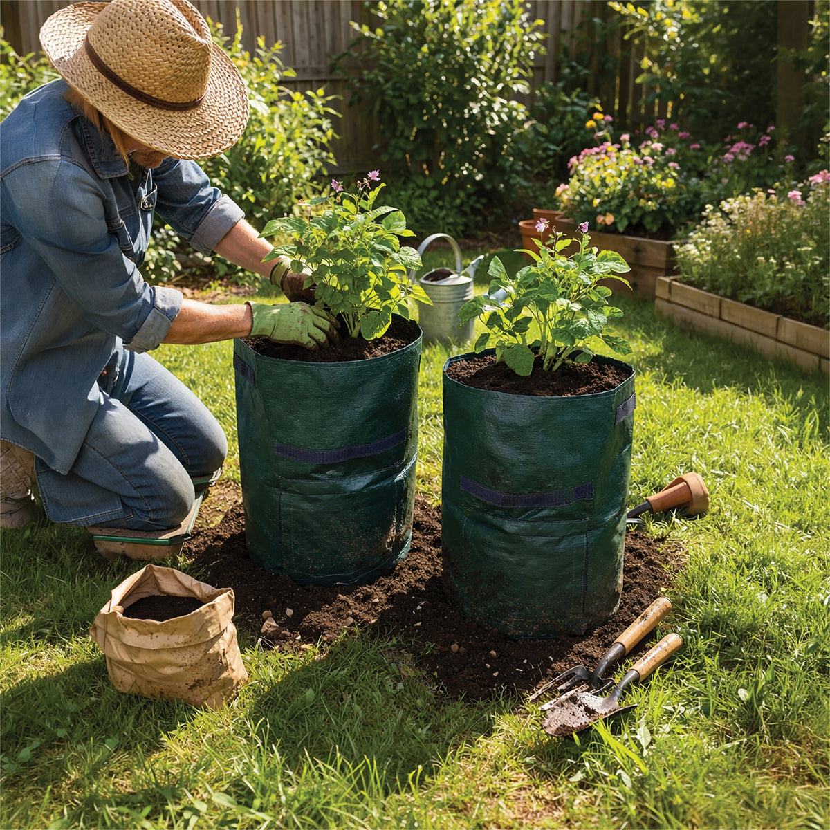 St Helens Home and Garden Potato Grow Bag - Pack of 2_Grow Bags