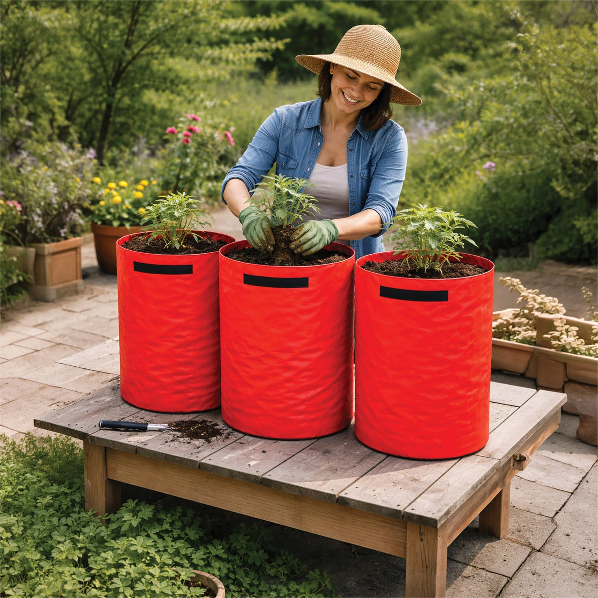 St Helens Home and Garden Tomato Grow Bags - Pack of 3_Grow Bags