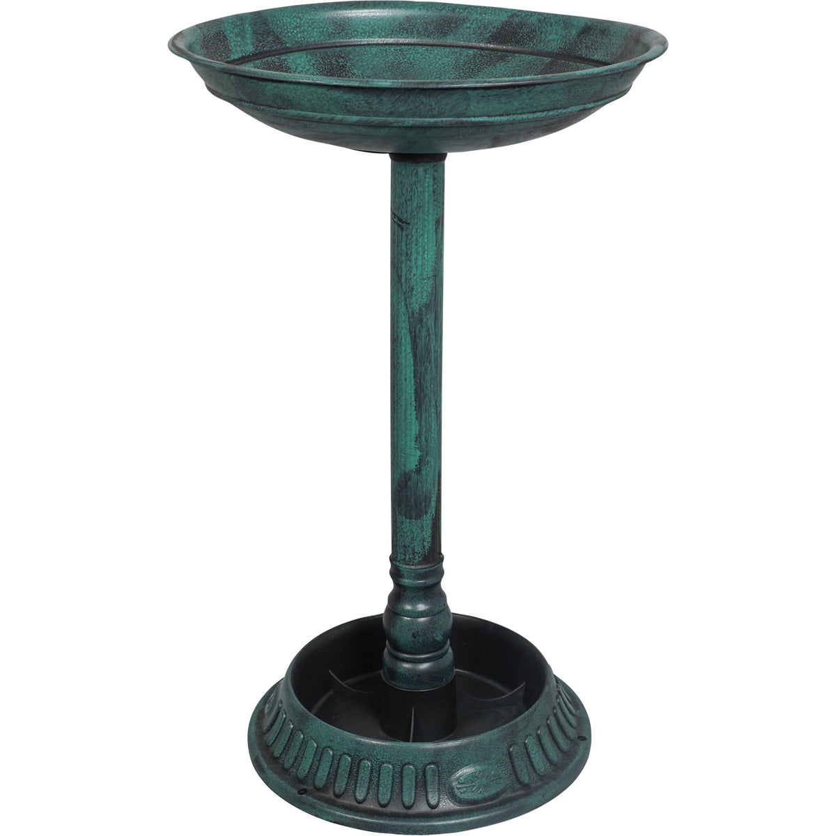 Green Ornamental Garden Bird Bath_Bird Baths