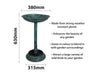 St Helens Green Home and Garden Ornamental Free Standing, Weather Resistant, Pedestal style, Easy Assemble Bird Bath_Bird Baths