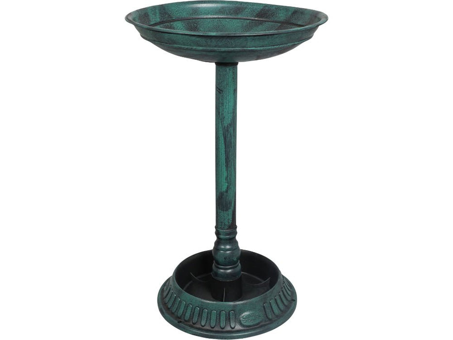St Helens Green Home and Garden Ornamental Free Standing, Weather Resistant, Pedestal style, Easy Assemble Bird Bath_Bird Baths