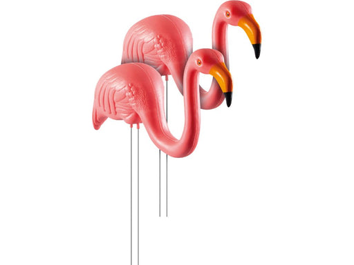 St Helens Home and Garden Pair of Flamingo Garden Ornaments_Garden Ornaments
