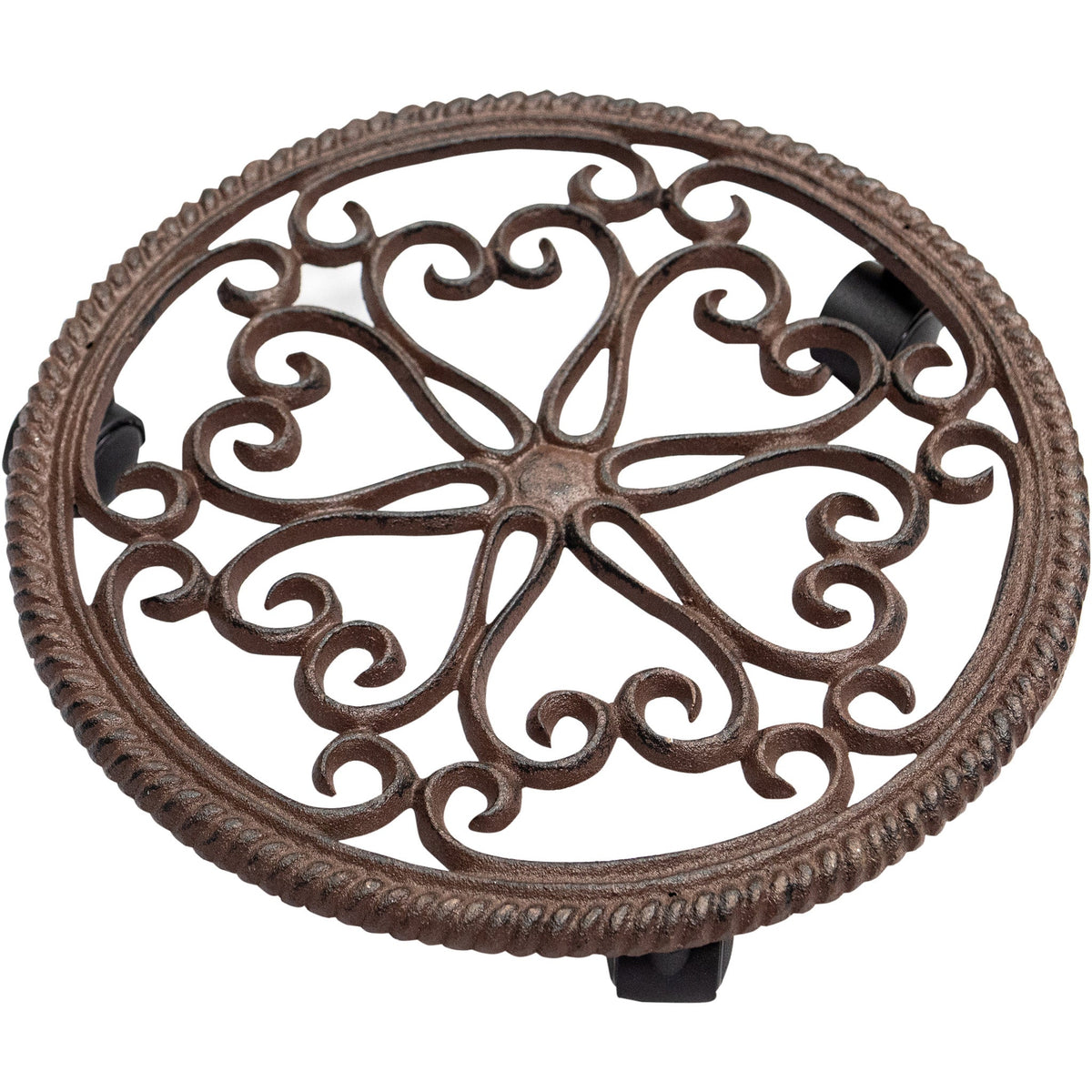 St Helens Home and Garden Cast Iron Flower Pot Mover_Pot Caddies